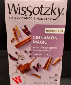 TEA HERBAL CINNAMON MAGIC 20S WISSOTZKY